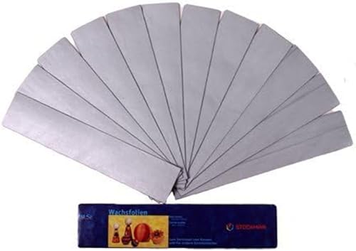 Miniatura 10 de STOCKMAR Cera de abeja decorativa - Paquete de 12 (verde)