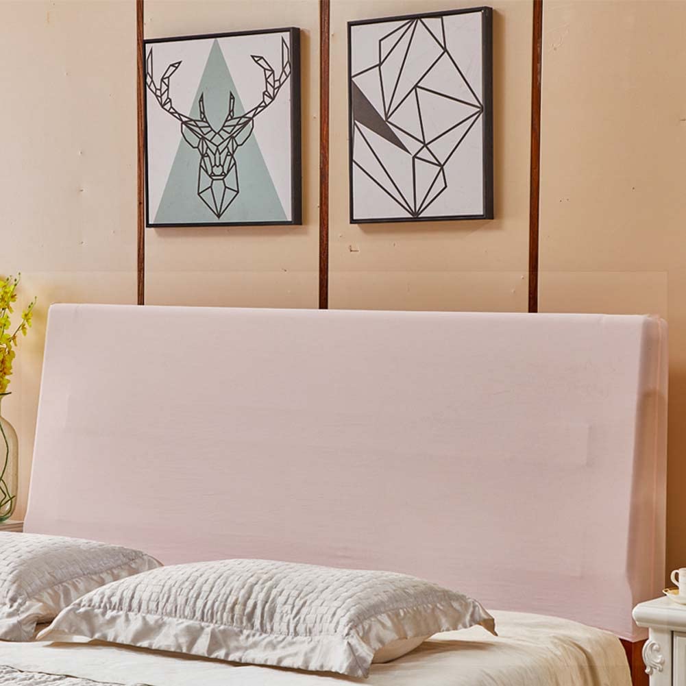 Stretchable Bed Head Cover Solid Color Headboard Slipcover for Single/Double/Queen/King Bed,All-inclusive Tight Wrap Headboard Cover Dustproof Protector Cover