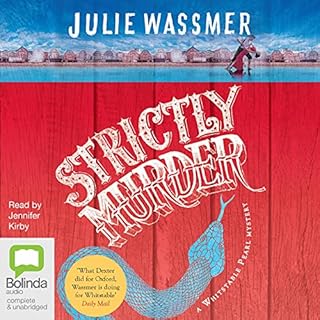 Strictly Murder Audiolibro Por Julie Wassmer arte de portada