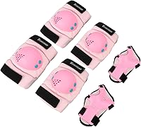 Vista 12 de BOSONER Rodilleras/Coderas/Muñequeras para Niños/Jóvenes de 3-15 Años, Conjunto de Equipo Protector Infantil para Patines, Ciclismo, Bicicleta BMX