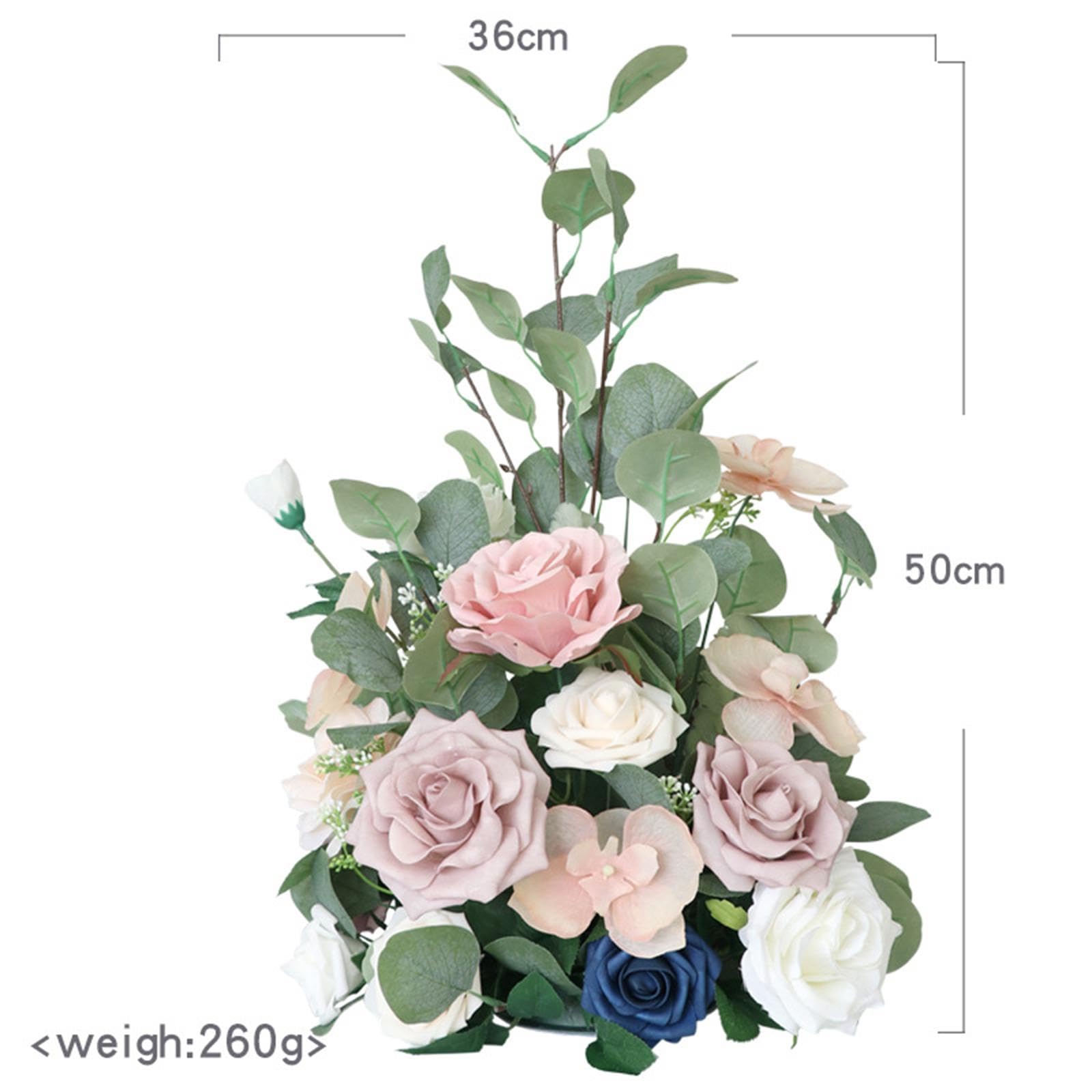 Decorazioni per Tavoli Artificiali, Vasi Decorativi, Centrotavola per Matrimoni, Centrotavola per Matrimoni, Giardino, Fiore rosa