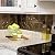FASÄDE Traditional Style/Pattern 4 Decorative Vinyl 18in x 24in Backsplash Panel in Argent Bronze (5 Pack)