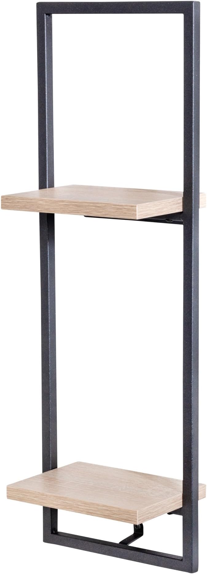 Honey Can Do Double Floating Wall Shelf SHF-08572 Natural
