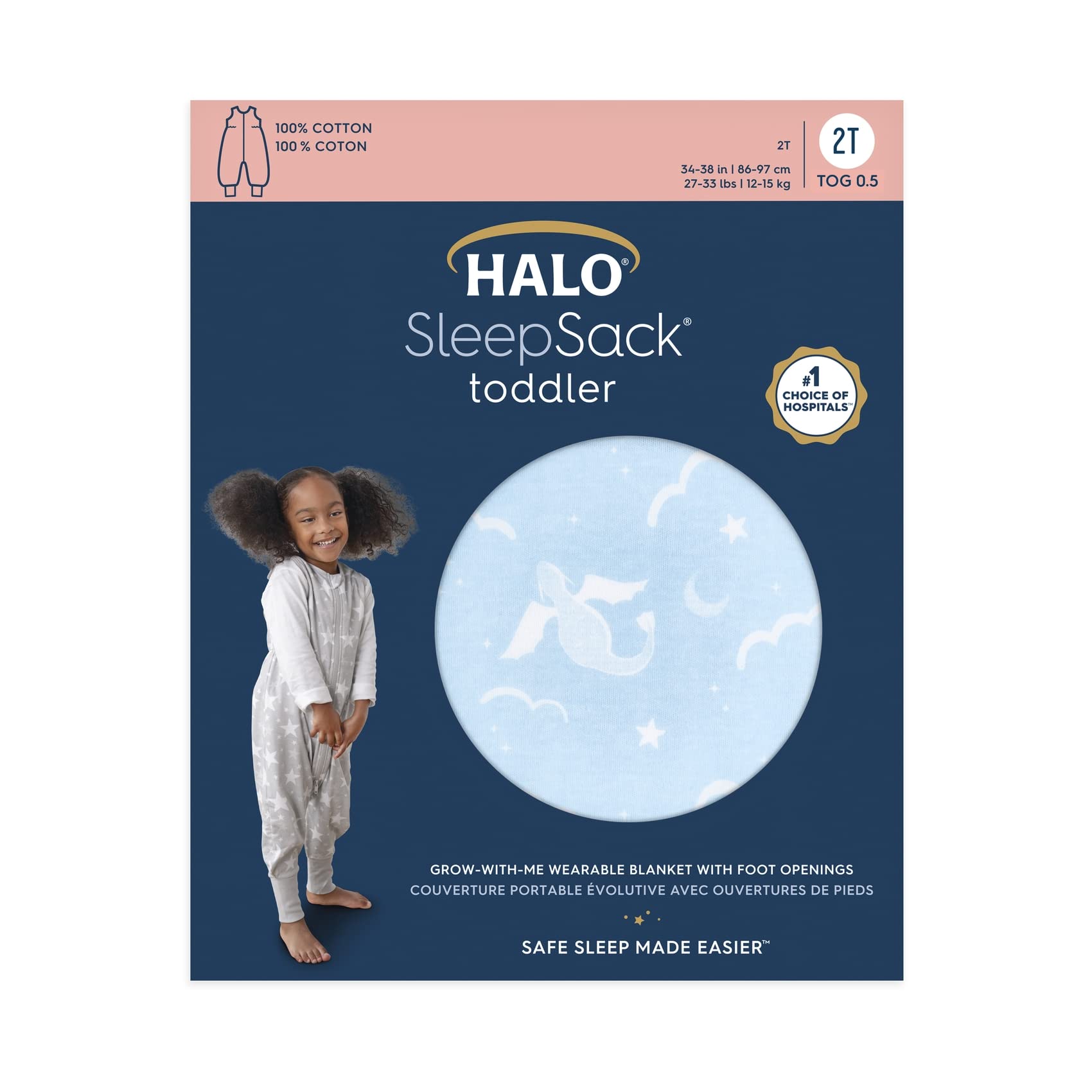 Sleepsake Snapklik.com : HALO Sleepsack Toddler Sleeping Bag