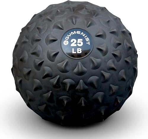 GYMENIST Pesado sin rebote Slam Ball Entrenamiento intensivo Entrenamiento Gimnasio Ejercicio Pesas Equipo
