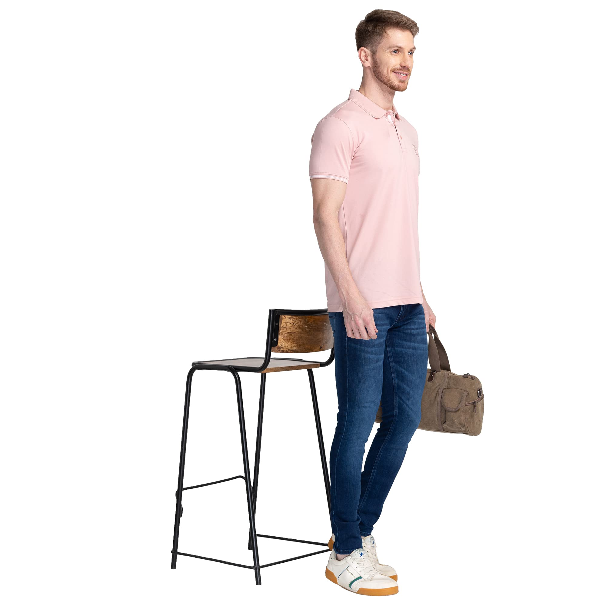 SpykarMen's Mid Rise Super Skinny Jeans