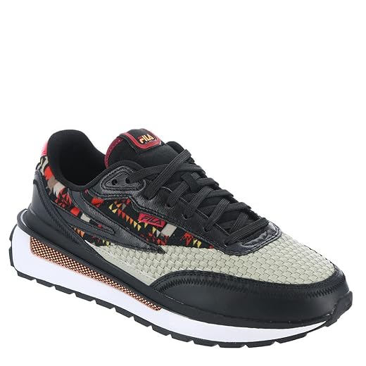 Fila Renno Woven Men's Sneaker Black-Oxford Tan-White