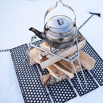 Amazon | k-outdoor クッカースタンド 五徳 折りたたみ式 ミニ