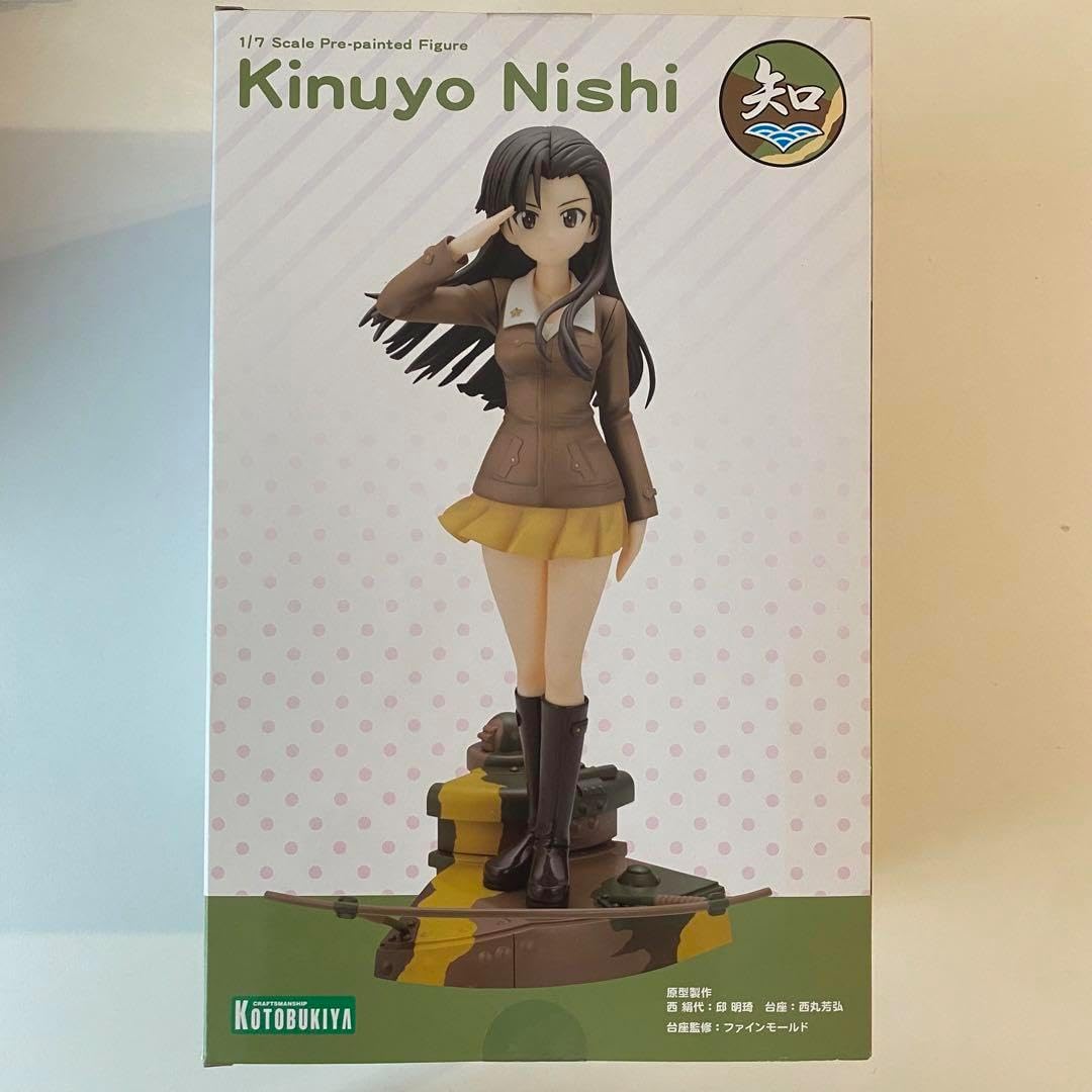 ガールズ＆パンツァー 西絹代 1/7 スケールフィギュア コトブキヤ