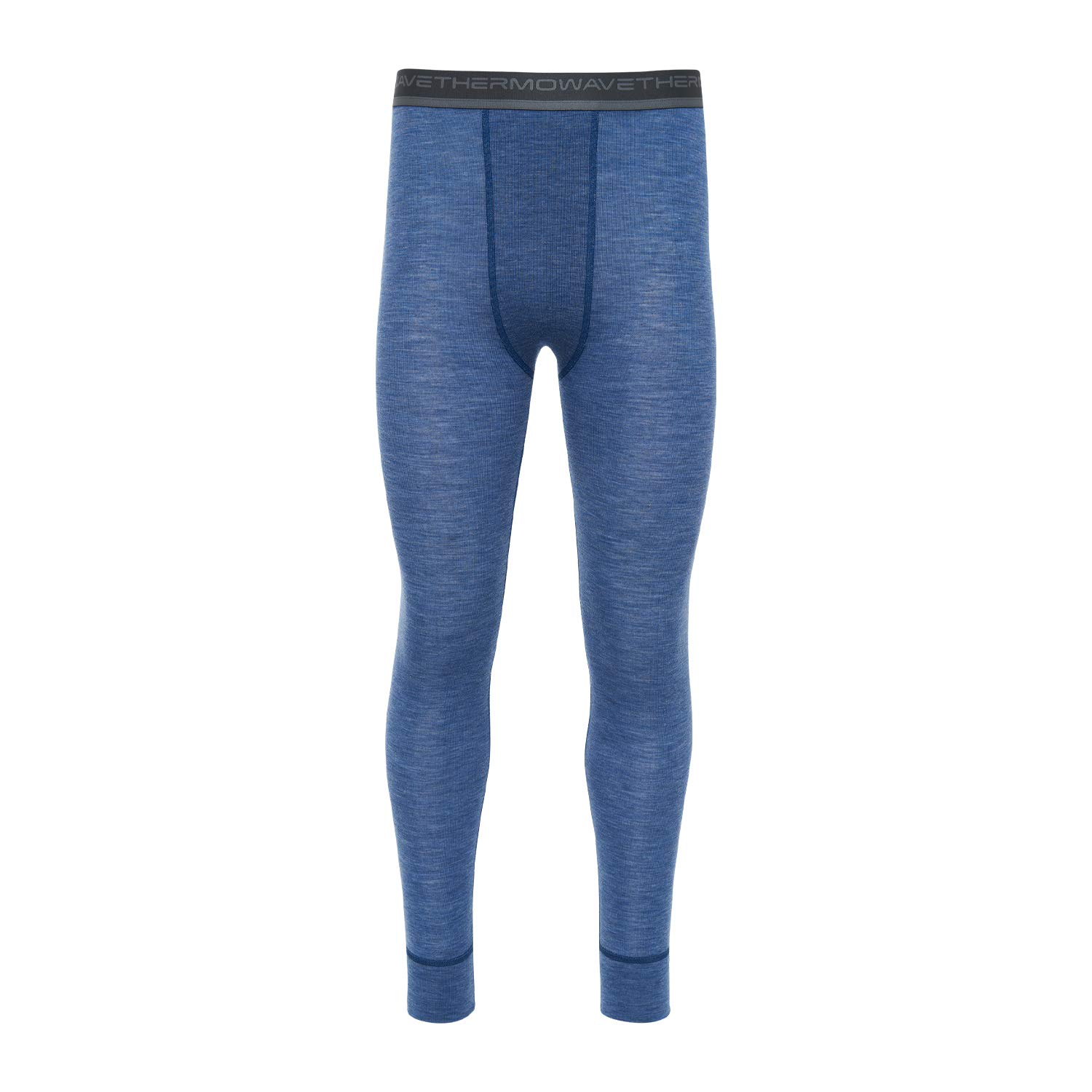 Thermowave Warm Active Legging Homme et Laine Mérinos - Pantalon Caleçon Long Bas Thermique Homme - sous Vetement Thermique 160 GSM Ultra Doux Absorbant et Léger Large Ceinture, XL