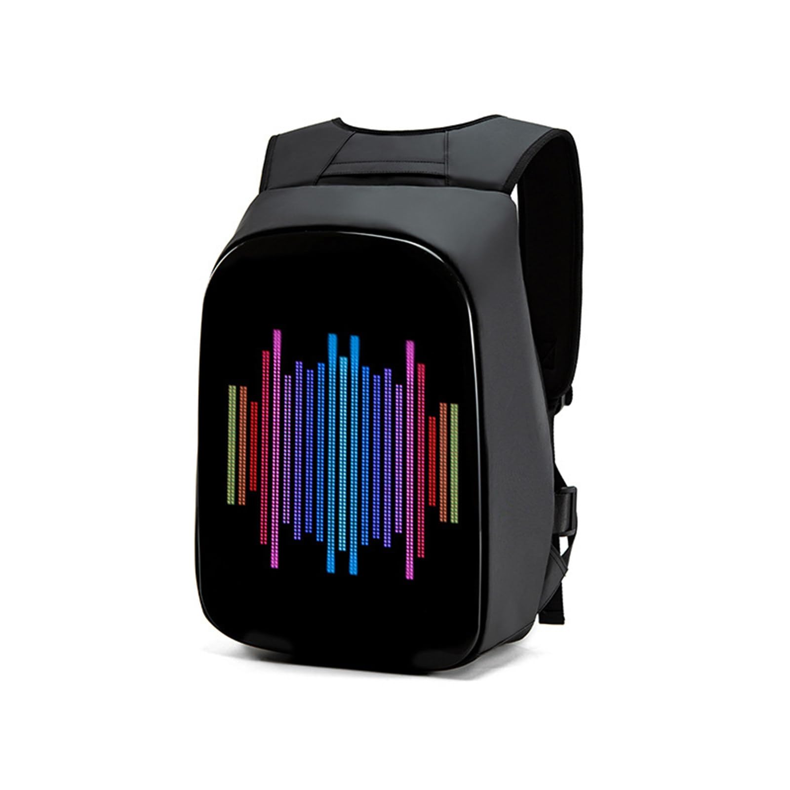 SKUBISSKUBIS 15 inch LED display backpack, laptop backpack with app and programmable screen, billboard backpack, anime pixel backpack, bike backpack.