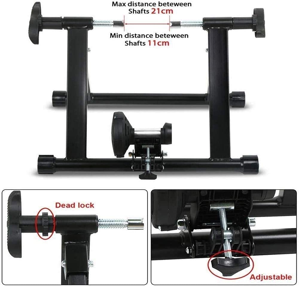 Interno Bike Trainer Stand Bicycle Esercizio Bisesure Magnetico con Rumore Riduzione Ruota Mountain Training Platform Turbo Trainer Indoor Bike Trainer