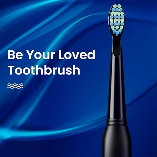 Miniatura 4 de Cabezales de repuesto para cepillos de dientes eléctricos 10 compatibles con Fairywill FW-507/508/551/917/959, FW-D1/FW-D3/FW-D7/FW-D8, YUNCHI Y1 -