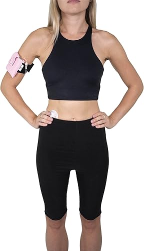 Miniatura 2 de Soporte para bomba de insulina  Cinturón para bomba de insulina diabética  Estuche ajustable para bomba de insulina atlética  Compatible con