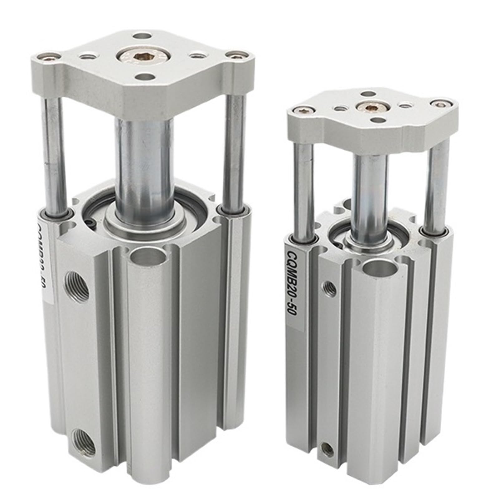 Cylindre CQMB12-5 vérin pneumatique compact double effet guidé compact