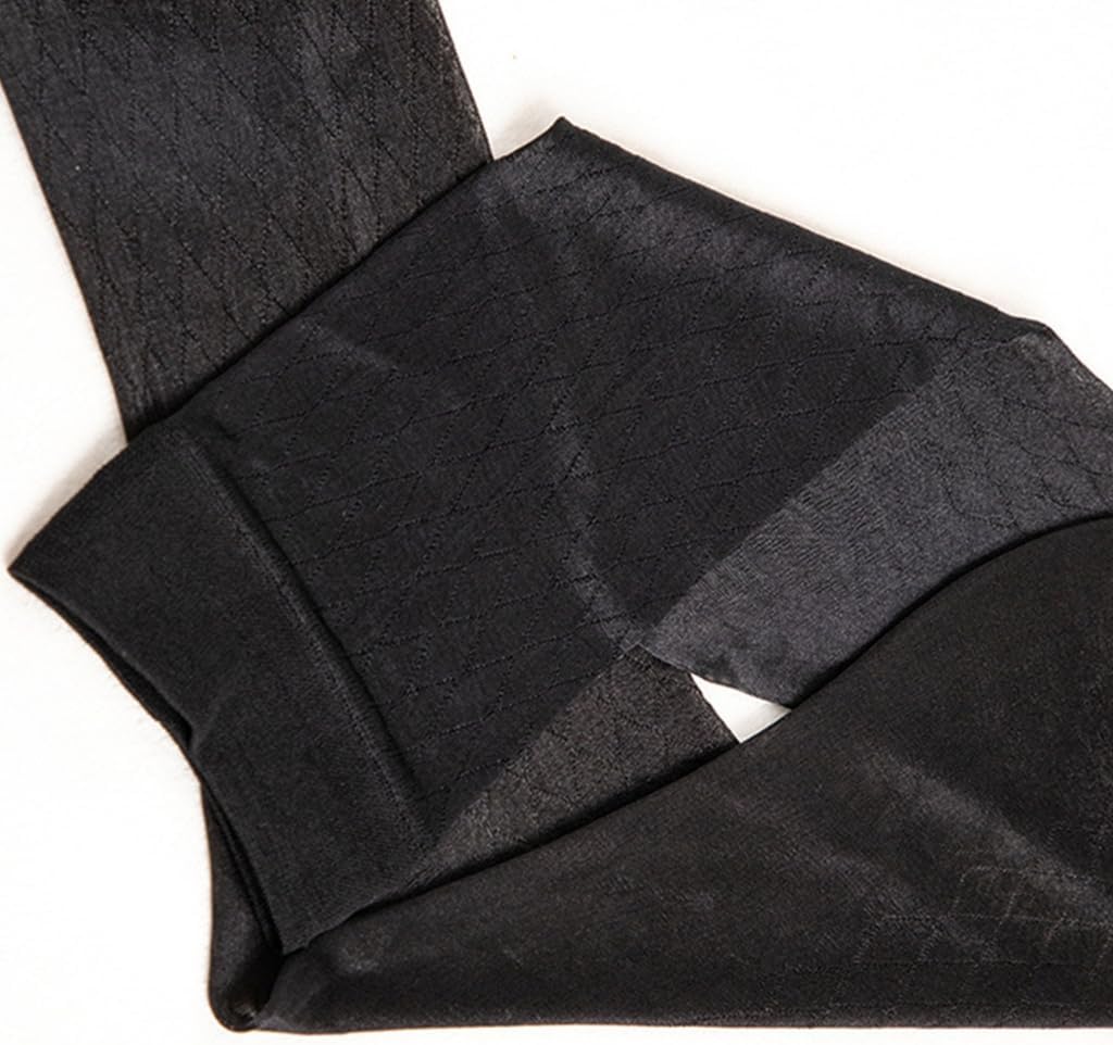 Elegant Mens Sheer Pattern Dress Socks See Through Nylon Business Formal Wear Thin Middle Tube Calf Length