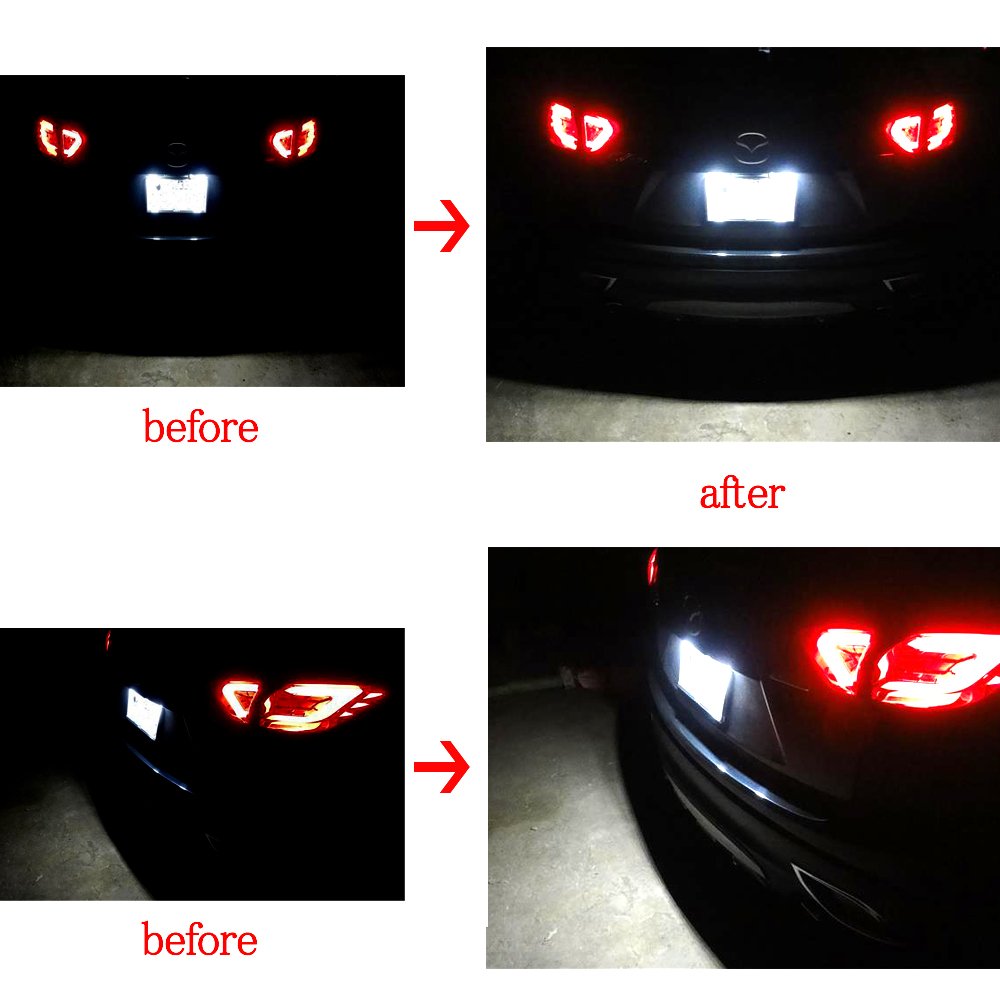 40系 プリウスα レーシングダッシュ！ LEDナンバー灯 !1年保証!