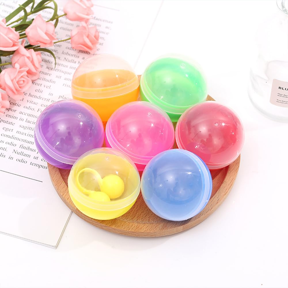100 Pezzi 2.8cm Palline Trasparenti Apribili,Distributore Palline,Capsule Trasparenti Rotonde Vuota Gumball Machine Tombola Bingo LotteriaPalline