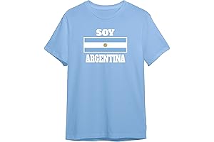 Soy Argentina Custom Name and Number Soccer T-Shirt