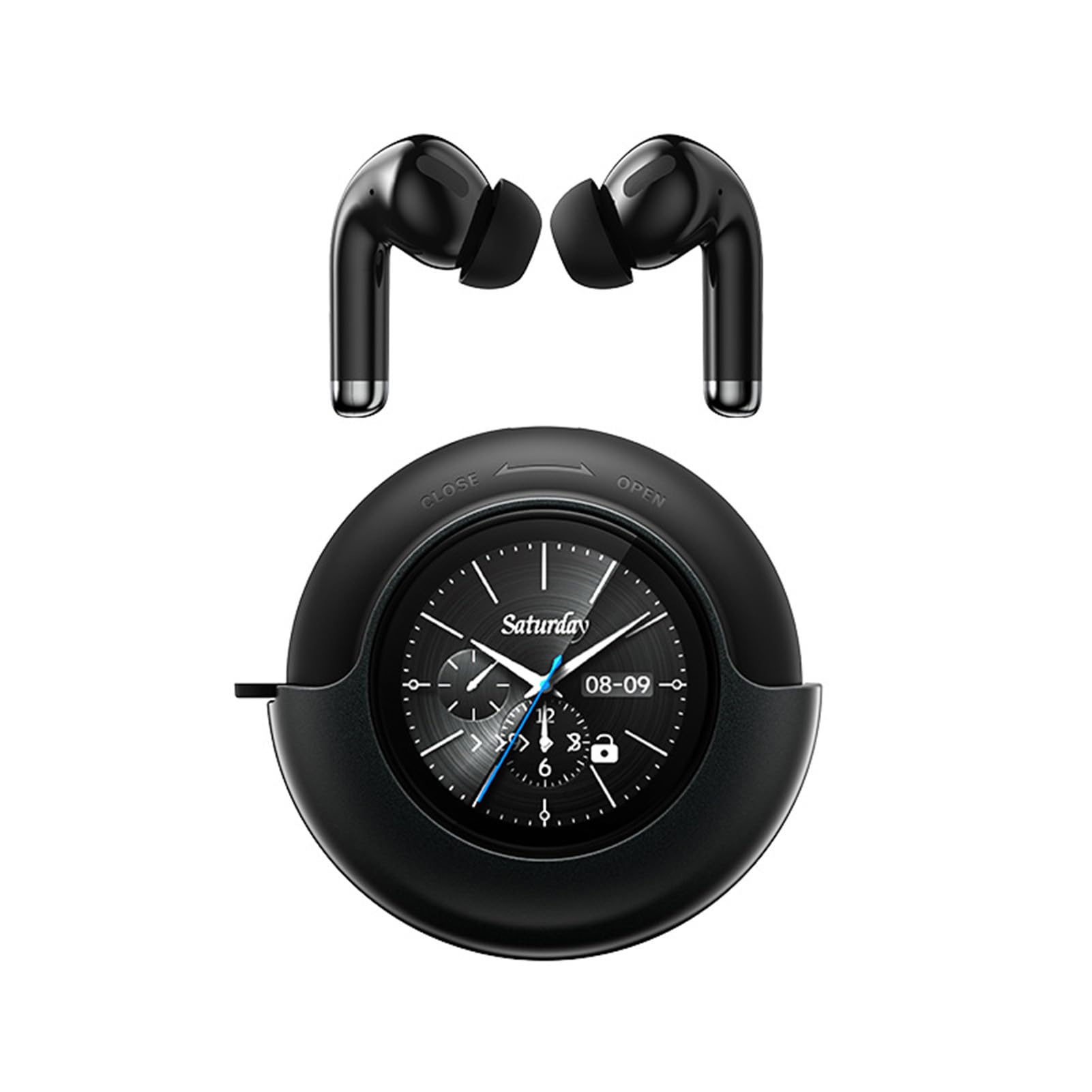 Auriculares Bluetooth con Pantalla táctil Inteligente, ABS, batería, inalámbricos, Kit de Auriculares inalámbricos