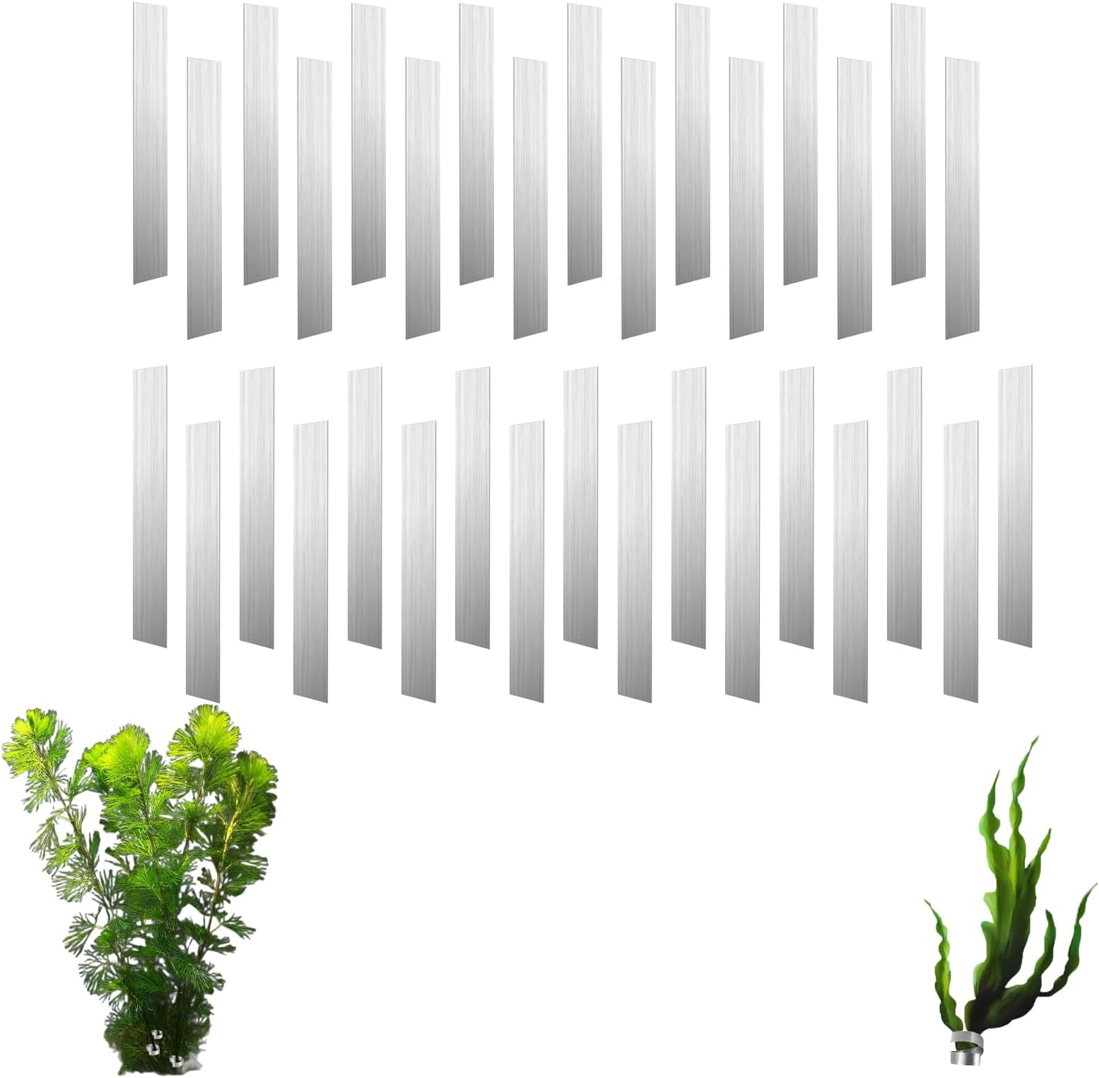 Lezevn 30Pcs Aquarium Plant Weights Anchors Aquarium Plant Weights