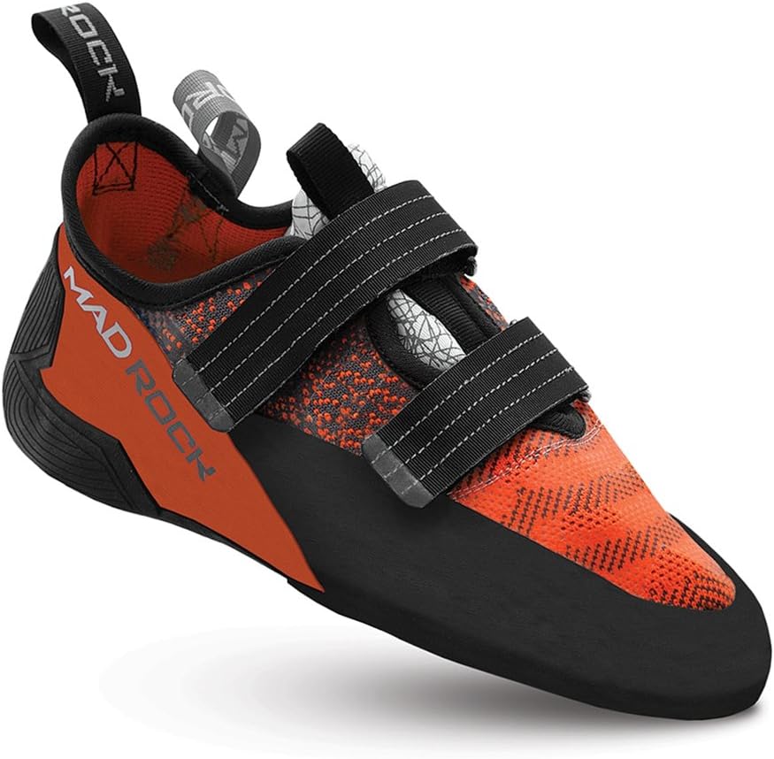 Mad Rock Weaver Climbing Shoe Red/Black, 9.5 D(M) US