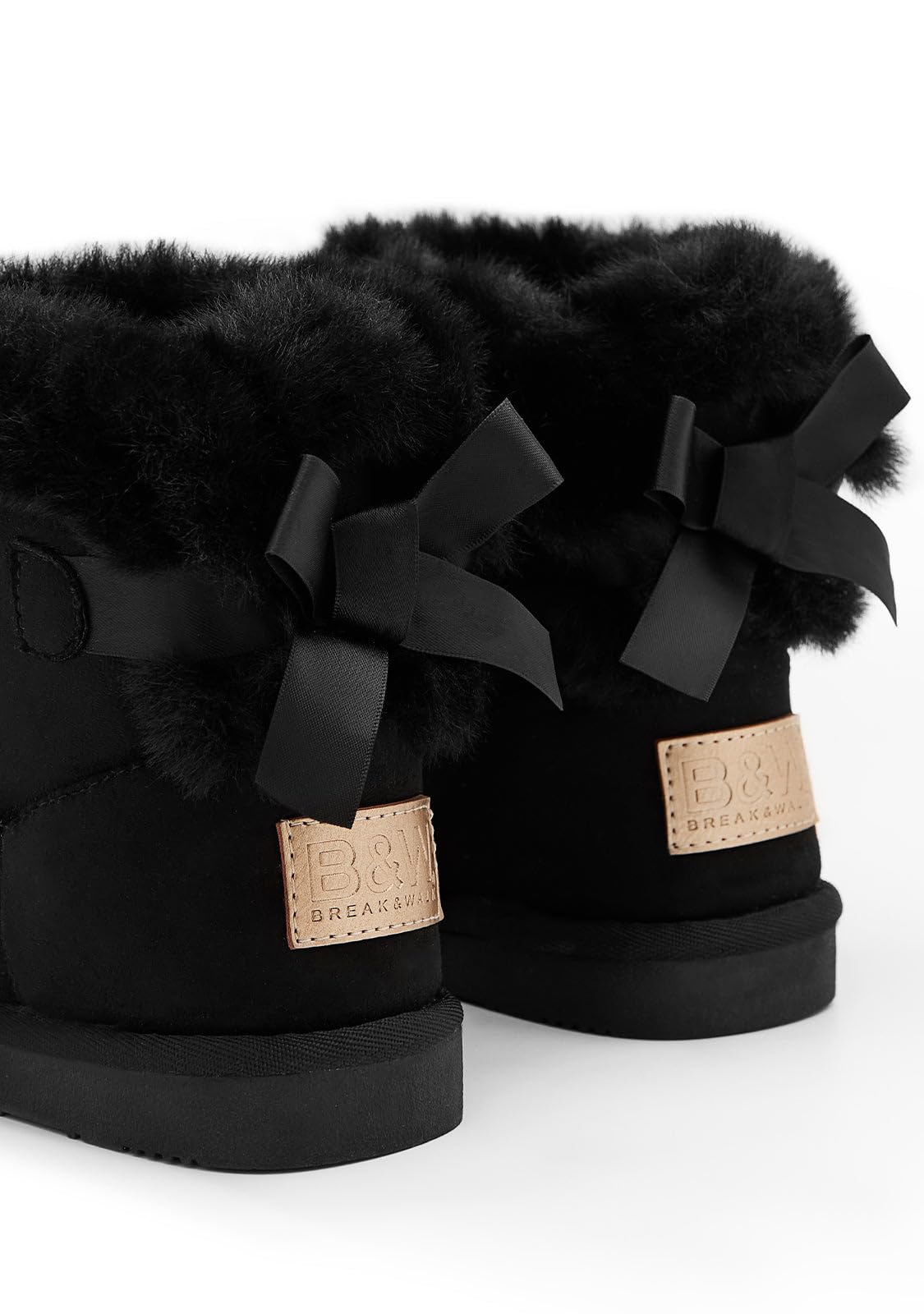 B&W Break&Walk - Botas Australianas de Invierno Casuales, Cómodas y Duraderas para Niña y Mujer