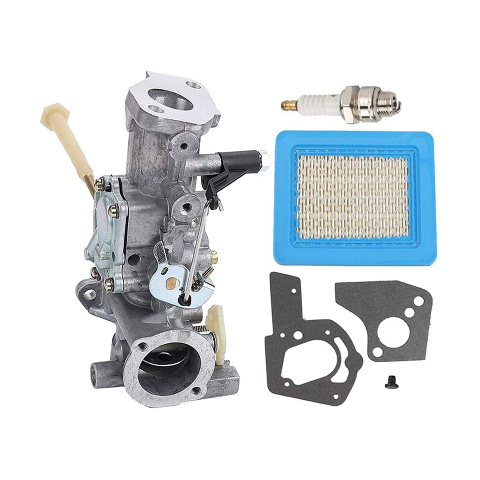 per Briggs per Stratton 692784 495951 490533 495426 Carburatore con Guarnizione Candela 498298 Carburatore 491588S 491588 Filtro Aria Parti del Motore del tagliaerba