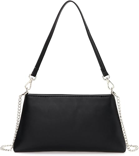 Valleycomfy Women Clutch Purses Ladies Pu Leather Evening Bag Shoulder Bag Handbag for PartyWeddingCocktailPromClub