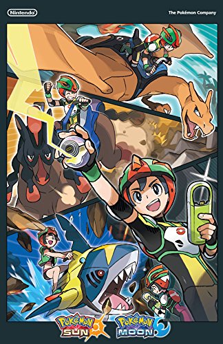 GameStop Exclusive Pokemon Sun and Pokemon Moon Double Sided Poster :  Amazon.ca: Toys & Games