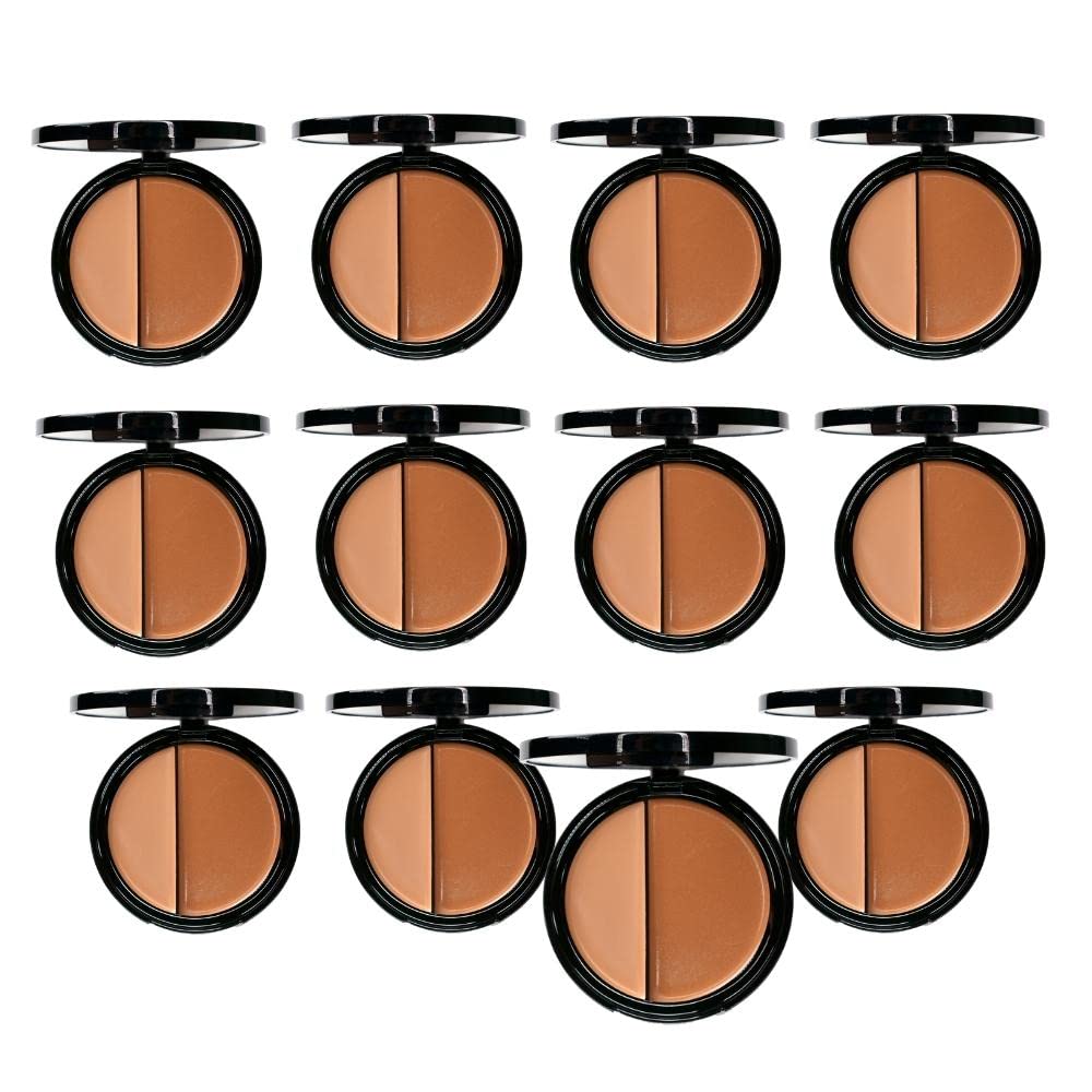 EVE PEARL HD Dual Foundation Full Coverage Foundation Set Long Lasting Everyday Non Greasy Lightweight Texture Makeup Set