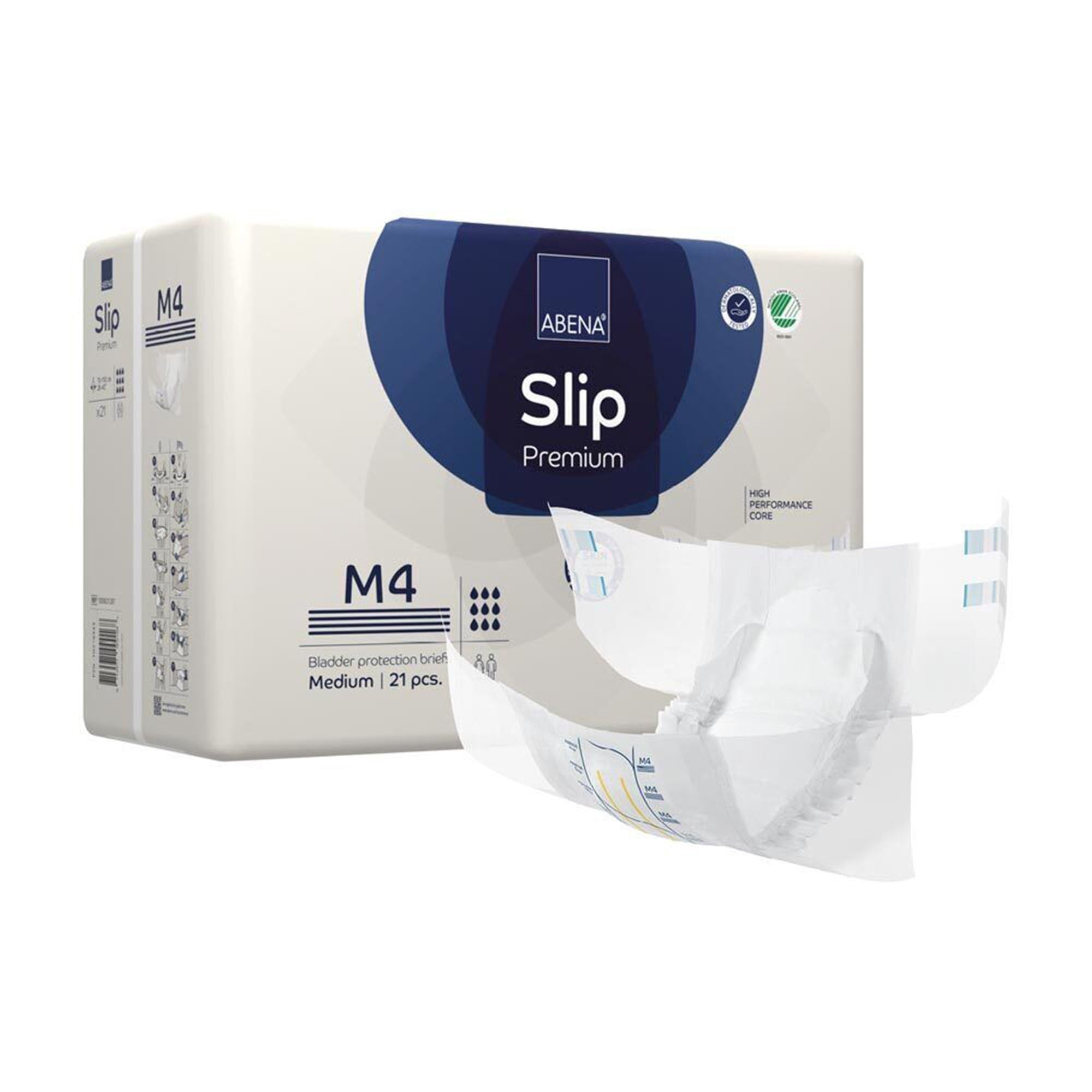 Amazon.com: Abena Slip Premium M4 Adult Incontinence Brief M Heavy  