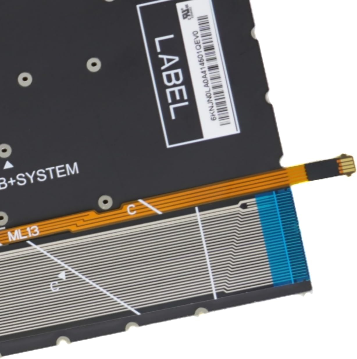 Laptop Replacement Keyboard for Dell Inspiron 5410 2-in-1, 7415 2 in 1, 7420 2in1, 7425 2in1, 7430 2in1, 7435 2in1, 7620 2in1, 7630 2in1, 7635 2in1, Backlit, No Palmrest (LA Spanish Layout, Gray)