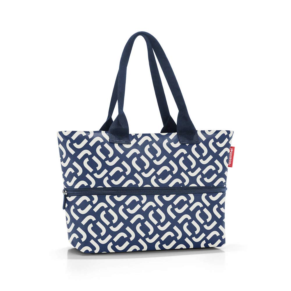 Reisenthel Torba na zakupy E1 Unisex - dla dorosłych (1 szt.), Granatowy, 50x26,50x16,50cm, torba