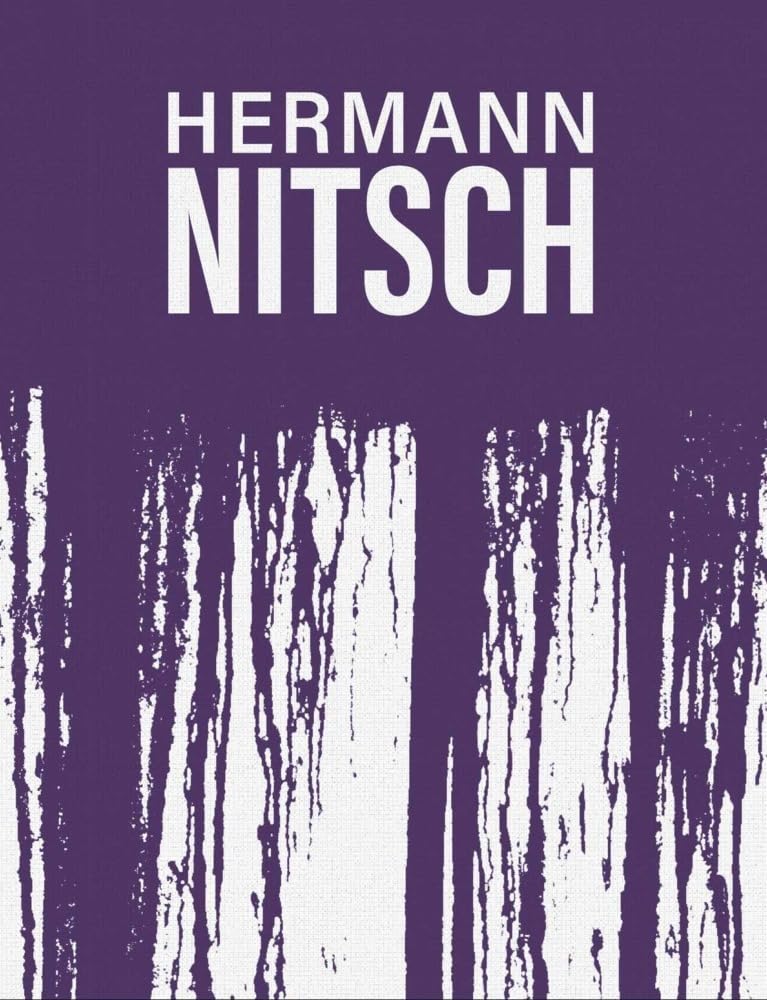 Livre Hermann Nitsch Edition bilingue anglais-danois pour collectionneur d'art contemporain