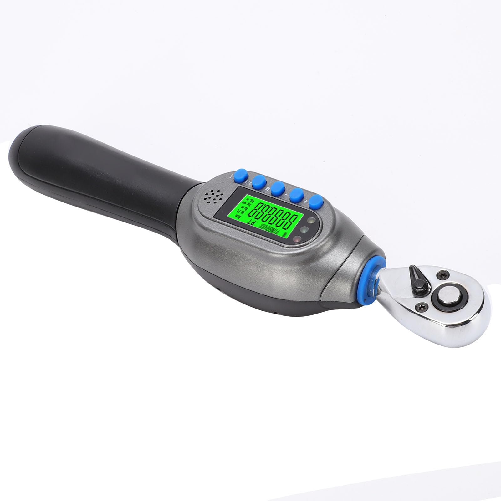 Llave dinamométrica digital de 1/4 de pulgada, 13-265 lb/pulg., 1,5-30 N/m. Llave dinamométrica electrónica de alta potencia con aviso sonoro y luminoso, ideal para la reparación de automóviles, bic