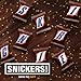 Snickers Minis Chocolate Caramel Candy Bars - Individually Wrapped Candy - with Roasted Peanuts, Nougat, Caramel, and Milk Chocolate – Bulk Candy (1 Pound)