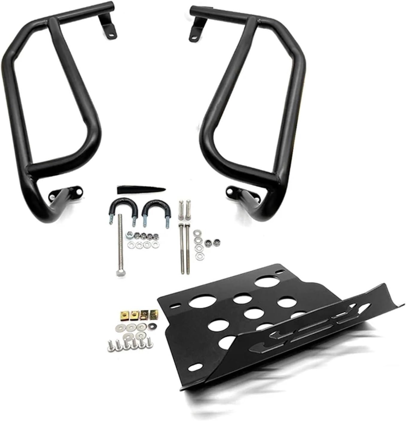 CRF300 Motorcycle Engine Guard Crash Bar Fit for Honda CRF250 2017-2020 Frame Bumper Fairing Bars(Lower Crash Bar-C)