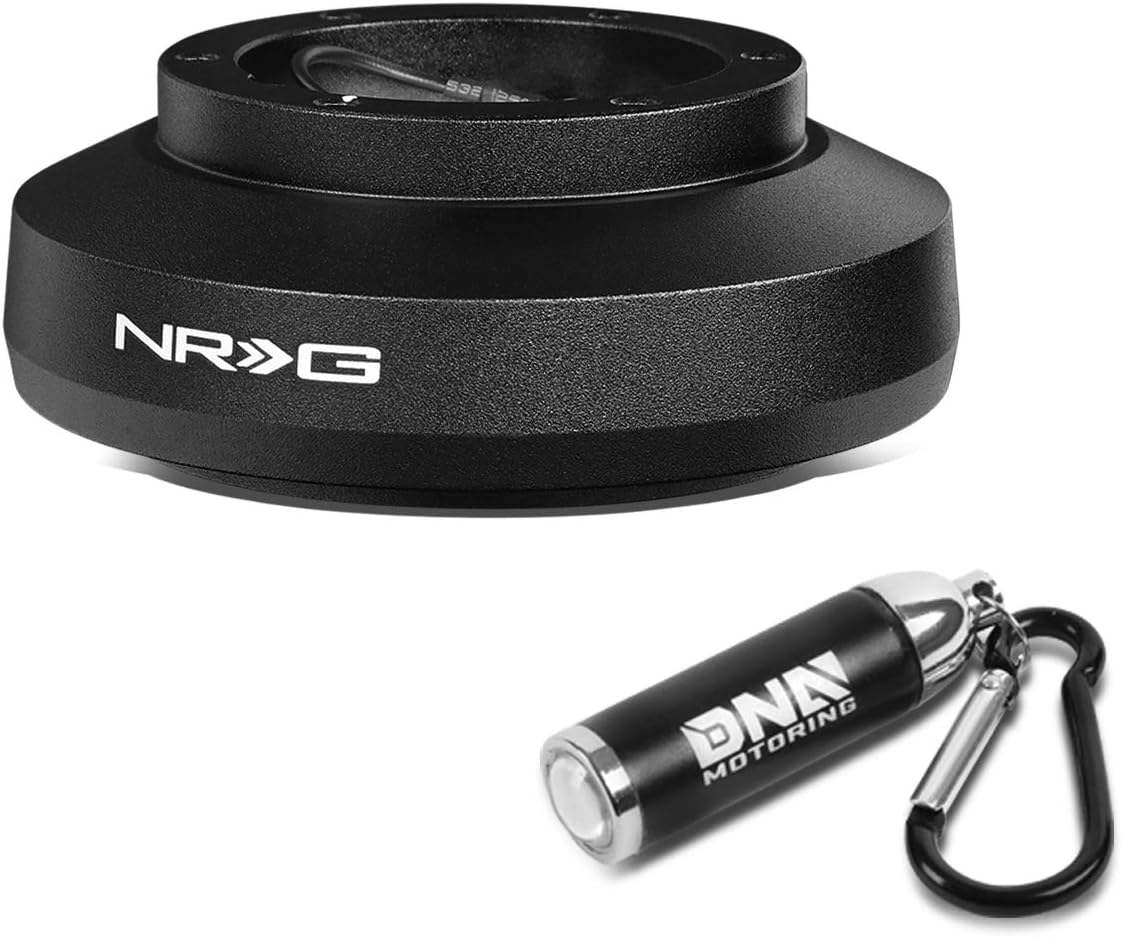 Generic NRG Innovations SRK-SSH Slingshot Steering Wheel Short Hub Adapter Kit + LED Keychain Flashlight
