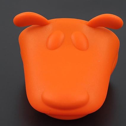 Ubersweet Cute Oven Mitts Silicone Glove Nonslip Barbecue Grill Gloves for Kids,Safe Handling of Pots and Pans - Cooking & Baking Non-Slip