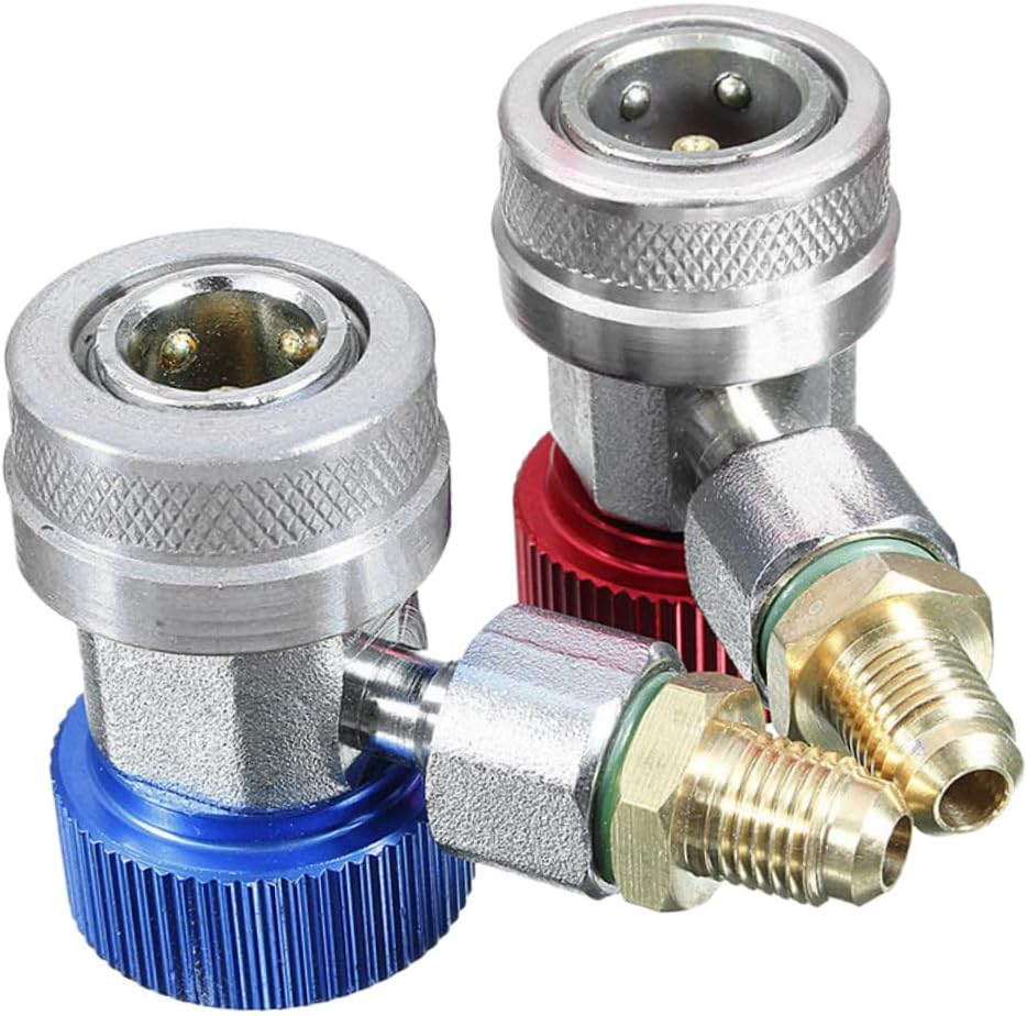 Tank Adapter for Car a c Quick Coupler Connector Snap Lock Easy Operation