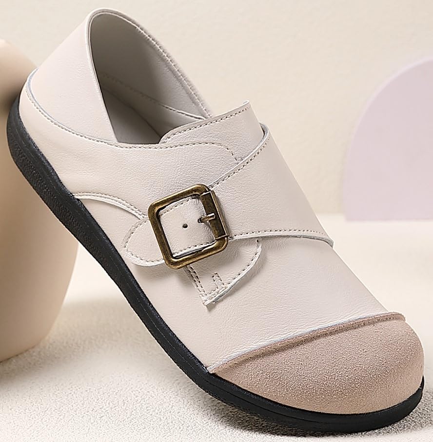Image of Slip on Loafers for Women Work Walking Comfortable Flats Shoes for Casual Driving Evening Going Out Indoor Office,Standing,Shopping,Ladies Clearance Shoes