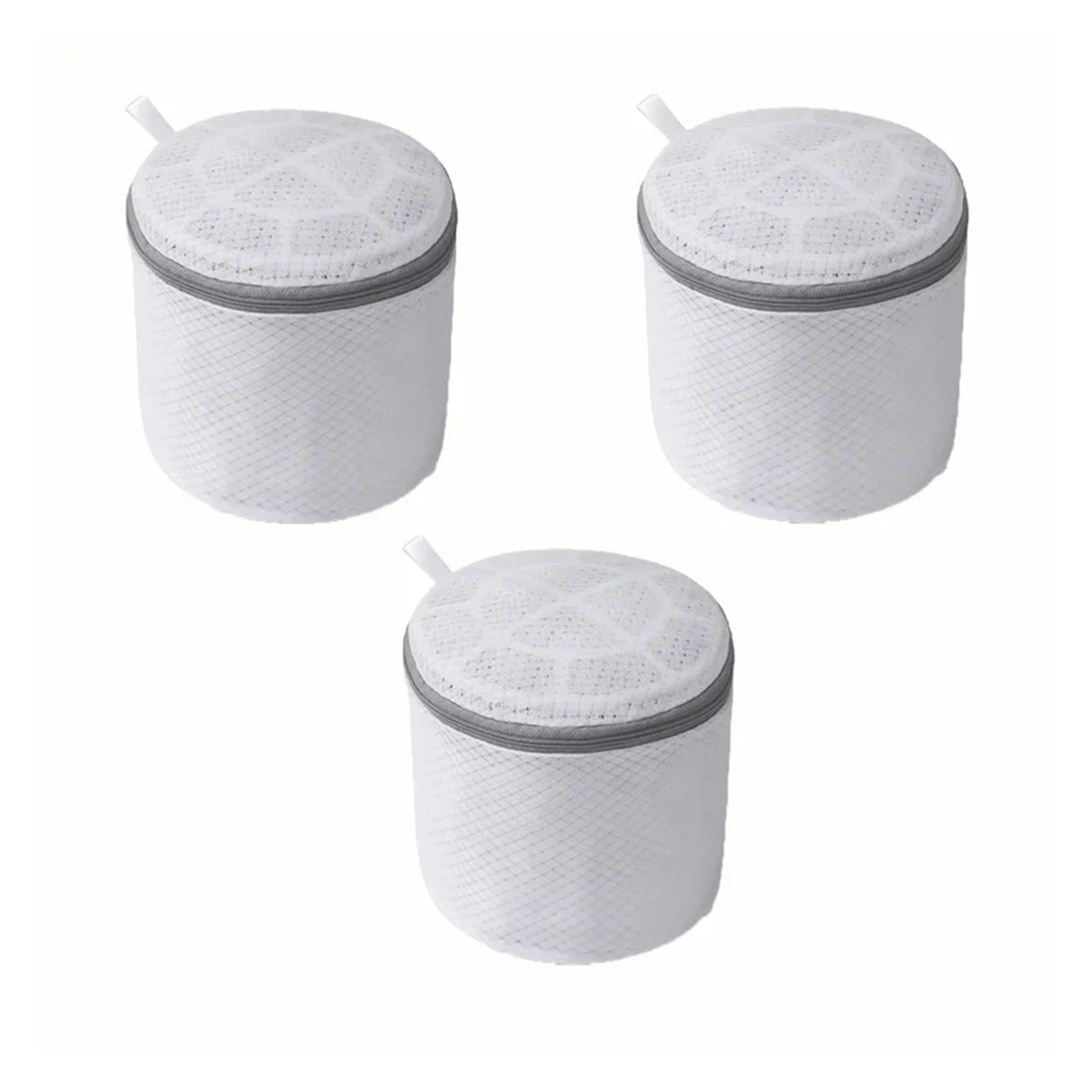 Wäschebeutel für BHs 1/2/3 Stück - Damen Dessous BH Unterwäsche Wäsche Waschbeutel Netz Mesh Kleidung Socken Organizer Reißverschlussbeutel Strumpfwaren SaverBras Protector(3pcs)