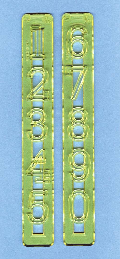 Cutter FMM Large Numbers Tappit