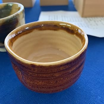 Amazon.co.jp: 陶器 水野双鶴 作 ぐい呑み 5個セット : ホーム