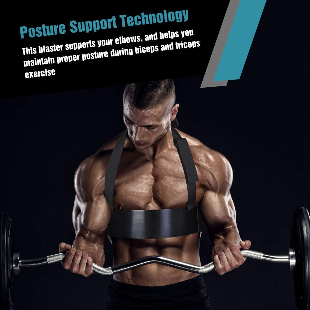 Greensen Biceps Arm Biceps Bomber z regulowanymi paskami Sportowe pasy do podnoszenia Biceps Trainer Arm Curl Isolator Akcesoria fitness do kulturystyki Podnoszenie ciężarów Podnoszenie ciężarów