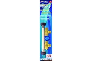 Valterra P23503LFVP Water Heater Bypass Kit with Flex Hoses