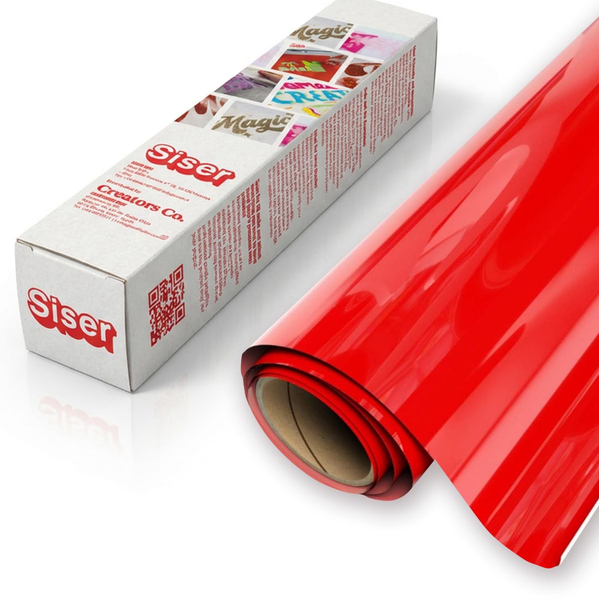 Siser EasyWeed HTV Roll 11.8" x 15ft - Bright Red