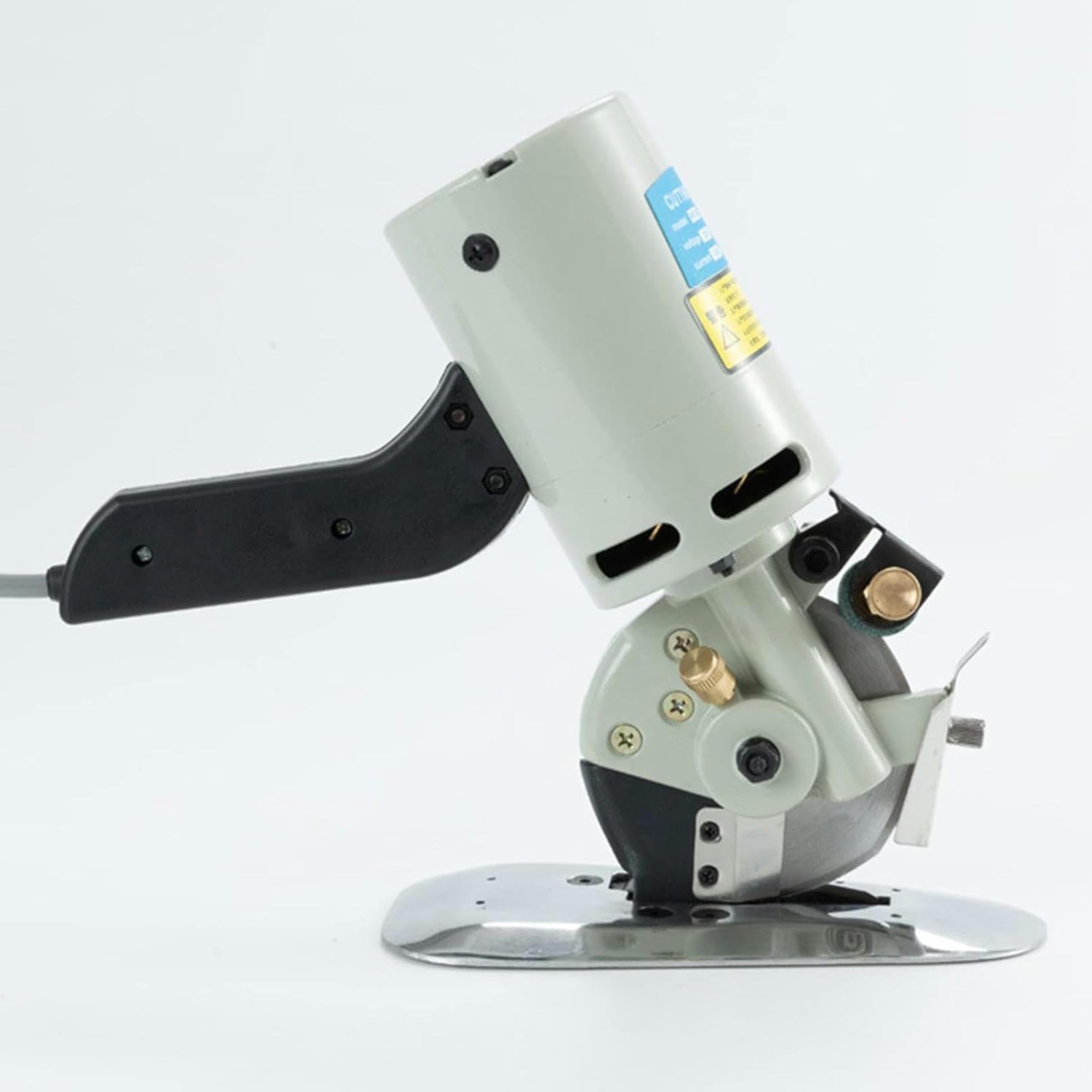 Machine de coupe à couteaux ronds électrique 90mm pour cuir et tapis