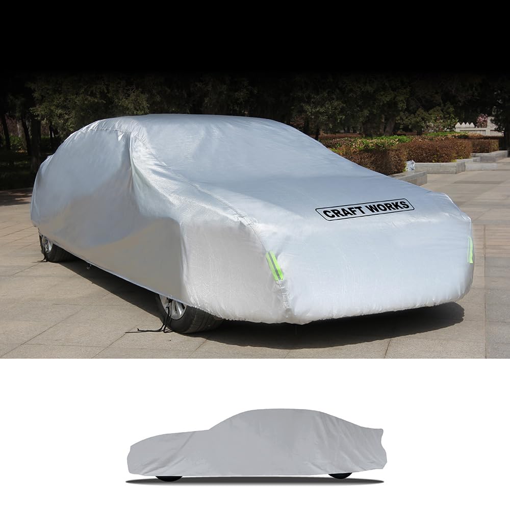 Amazon.co.jp: クラフトワークス 車 自動車カバー 裏起毛 ボディボディ
